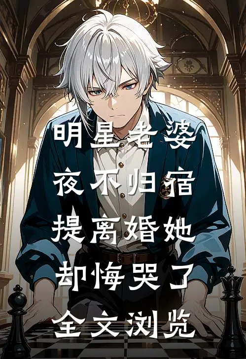 明星老婆夜不归宿，提离婚她却悔哭了全文浏览