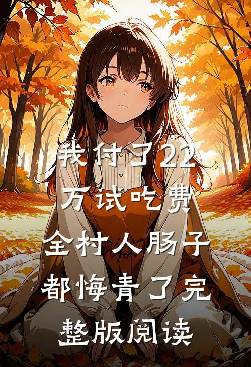 我付了22万试吃费，全村人肠子都悔青了完整版阅读