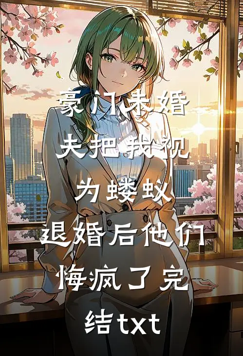 豪门未婚夫把我视为蝼蚁，退婚后他们悔疯了完结txt