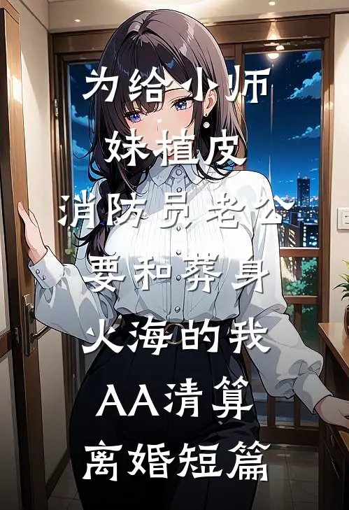为给小师妹植皮，消防员老公要和葬身火海的我AA清算离婚短篇