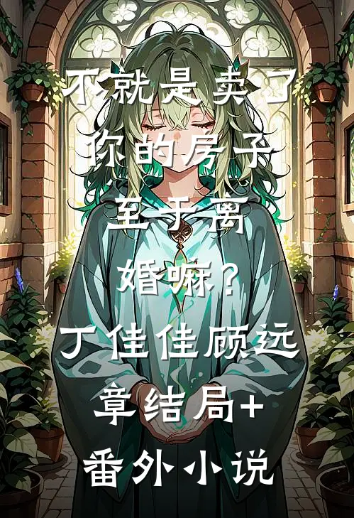 不就是卖了你的房子，至于离婚嘛？丁佳佳顾远章结局+番外小说