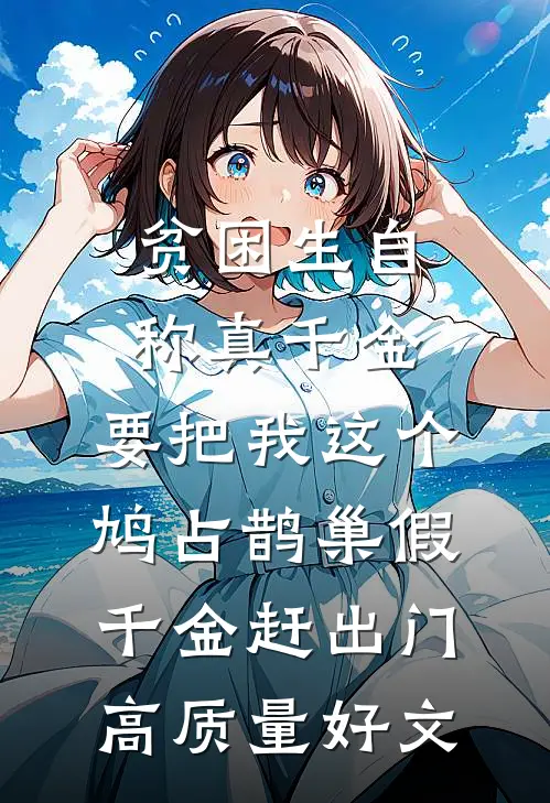贫困生自称真千金，要把我这个鸠占鹊巢假千金赶出门高质量好文