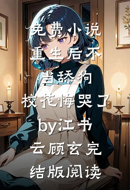 免费小说重生后不当舔狗，校花悔哭了by江书云顾玄完结版阅读