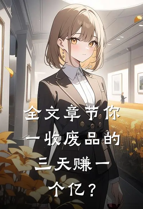 全文章节你一收废品的，三天赚一个亿？