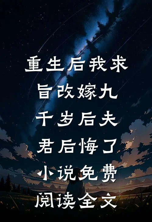重生后我求旨改嫁九千岁后夫君后悔了小说免费阅读全文