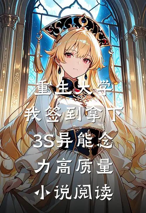 重生大学，我签到拿下3S异能念力高质量小说阅读