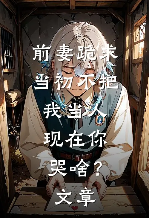 前妻跪求，当初不把我当人，现在你哭啥？文章