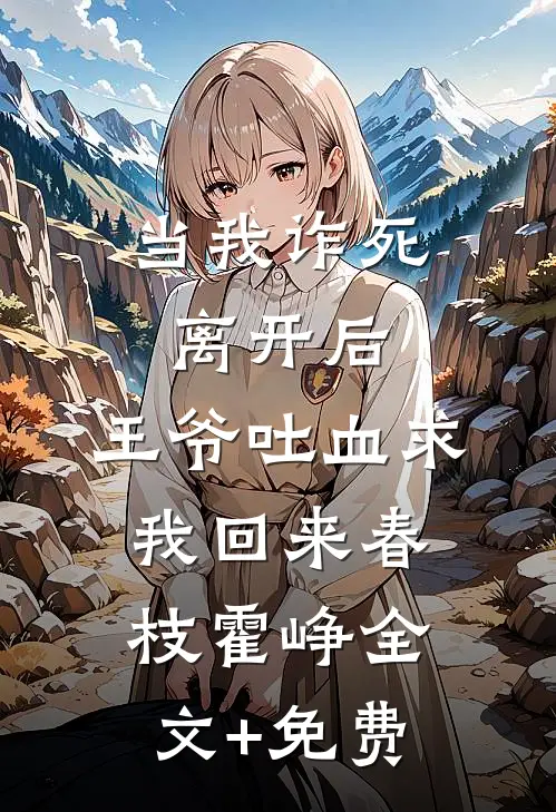 当我诈死离开后，王爷吐血求我回来春枝霍峥全文+免费