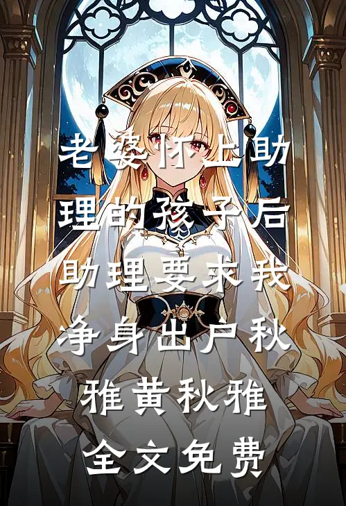 老婆怀上助理的孩子后，助理要求我净身出户秋雅黄秋雅全文免费