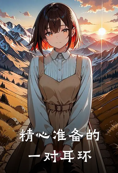 精心准备的一对耳环