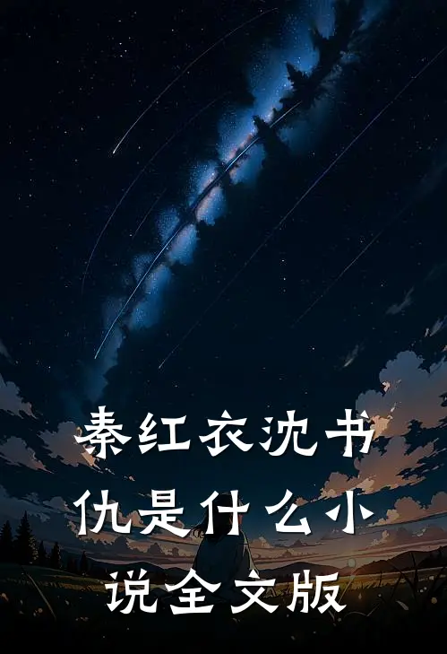 秦红衣沈书仇是什么小说全文版