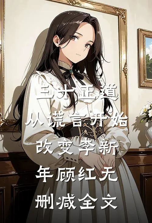 三十正道：从谎言开始改变李新年顾红无删减全文