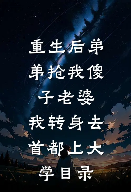 重生后弟弟抢我傻子老婆，我转身去首都上大学目录