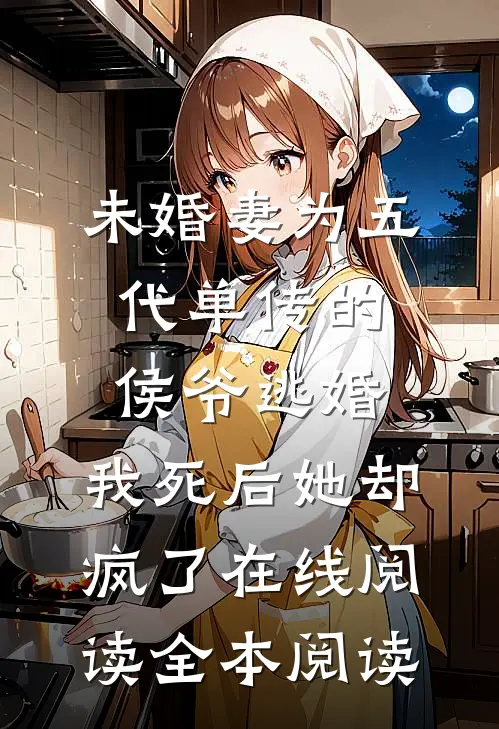 未婚妻为五代单传的侯爷逃婚，我死后她却疯了在线阅读全本阅读