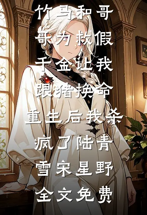 竹马和哥哥为救假千金让我跟猪换命，重生后我杀疯了陆青雪宋星野全文免费