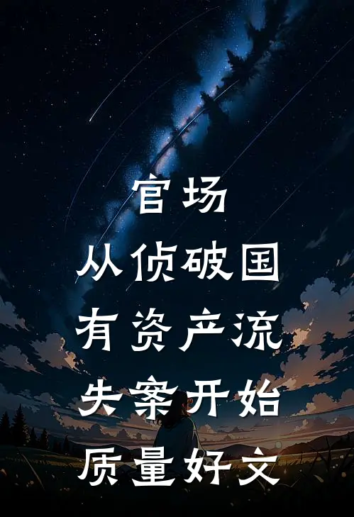 官场：从侦破国有资产流失案开始质量好文