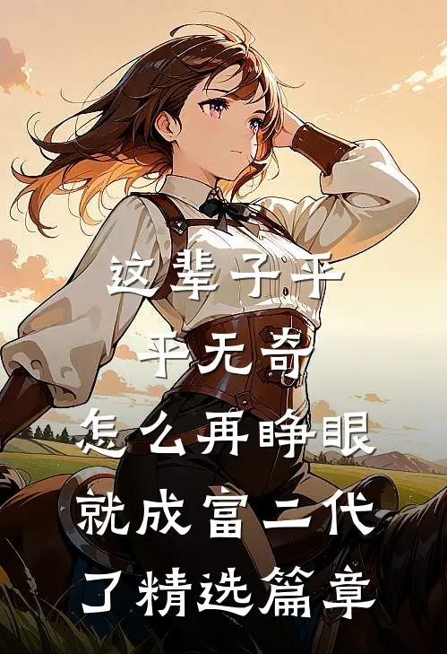 这辈子平平无奇，怎么再睁眼就成富二代了精选篇章