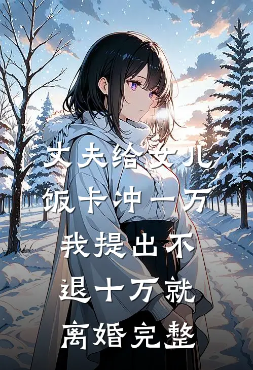 丈夫给女儿饭卡冲一万，我提出不退十万就离婚完整