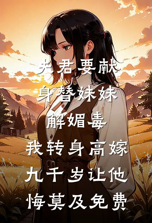 夫君要献身替妹妹解媚毒，我转身高嫁九千岁让他悔莫及免费