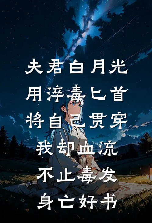 夫君白月光用淬毒匕首将自己贯穿，我却血流不止毒发身亡好书