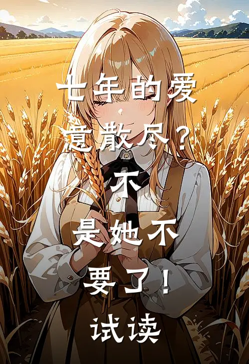 七年的爱意散尽？不，是她不要了！试读