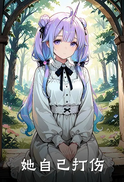 她自己打伤