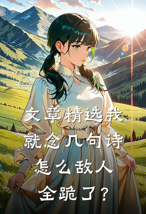 文章精选我就念几句诗，怎么敌人全跪了？