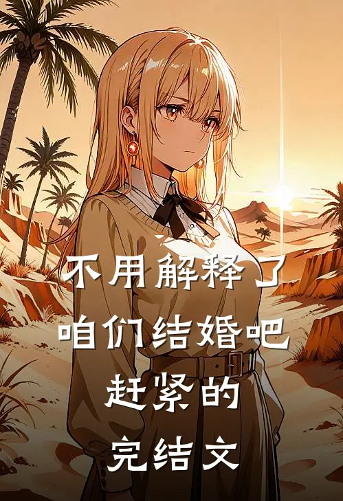 不用解释了，咱们结婚吧，赶紧的完结文