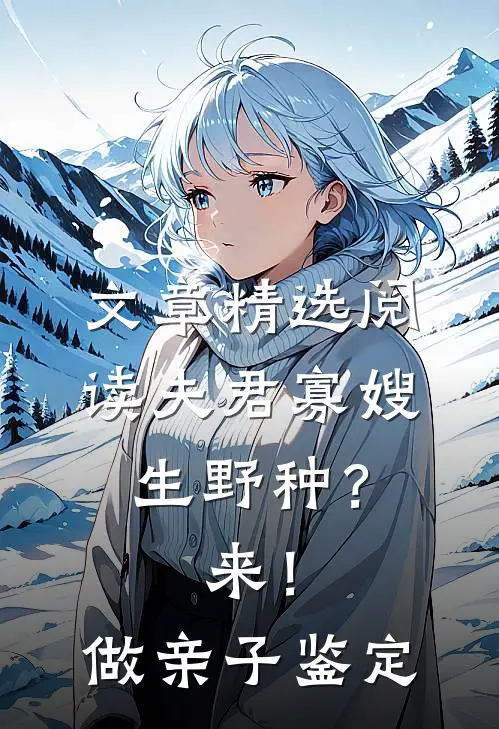 文章精选阅读夫君寡嫂生野种？来！做亲子鉴定