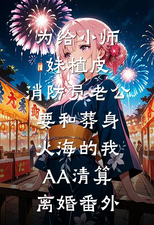 为给小师妹植皮，消防员老公要和葬身火海的我AA清算离婚番外