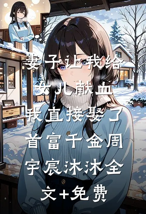 妻子让我给女儿献血，我直接娶了首富千金周宇宸沐沐全文+免费