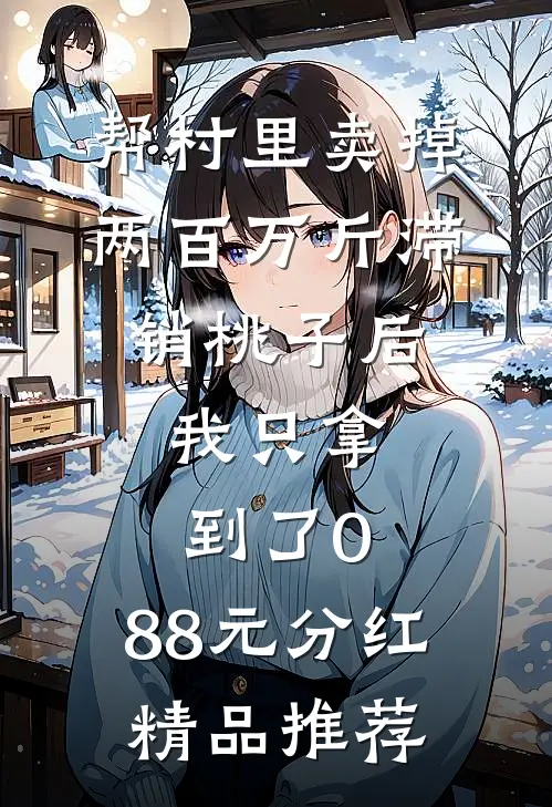 帮村里卖掉两百万斤滞销桃子后，我只拿到了0.88元分红精品推荐
