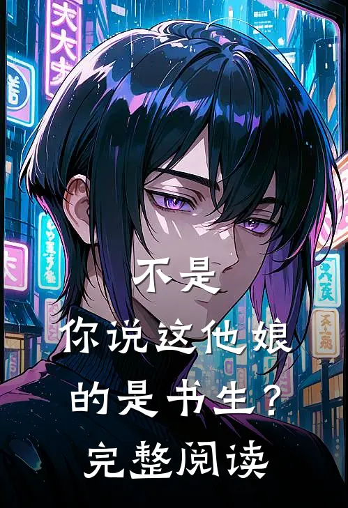 不是，你说这他娘的是书生？完整阅读