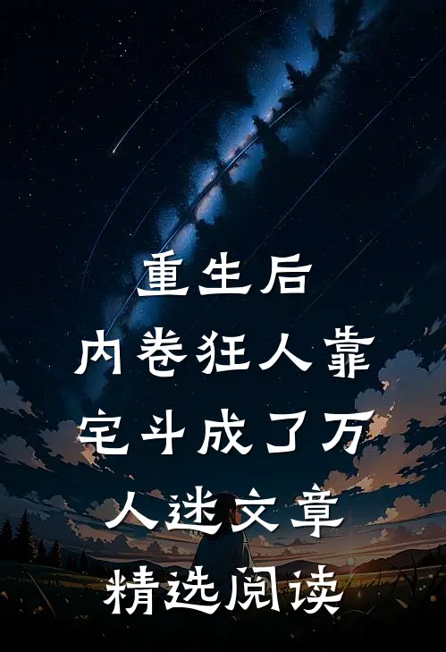 重生后，内卷狂人靠宅斗成了万人迷文章精选阅读