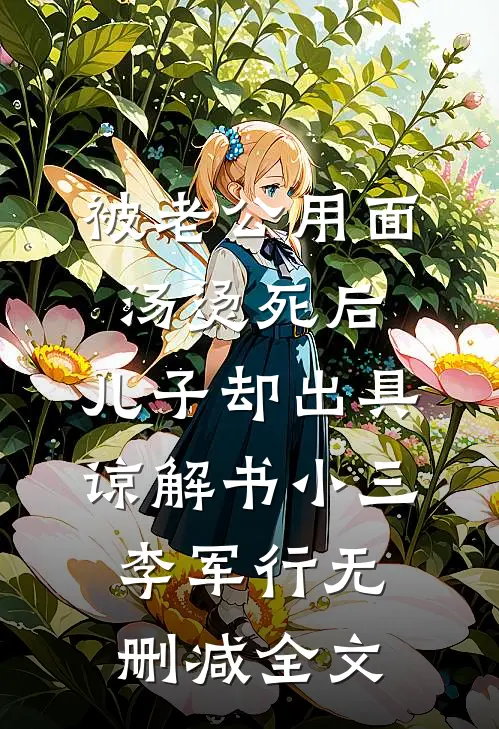 被老公用面汤烫死后，儿子却出具谅解书小三李军行无删减全文