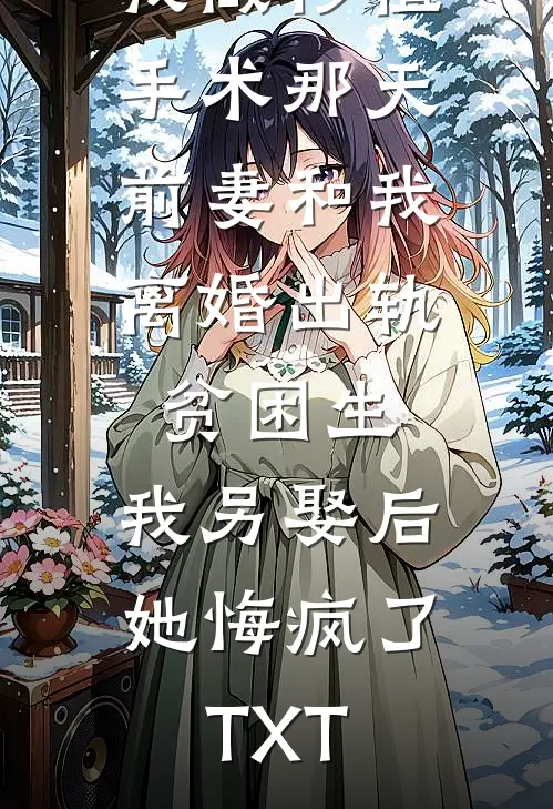 我做移植手术那天，前妻和我离婚出轨贫困生，我另娶后她悔疯了TXT