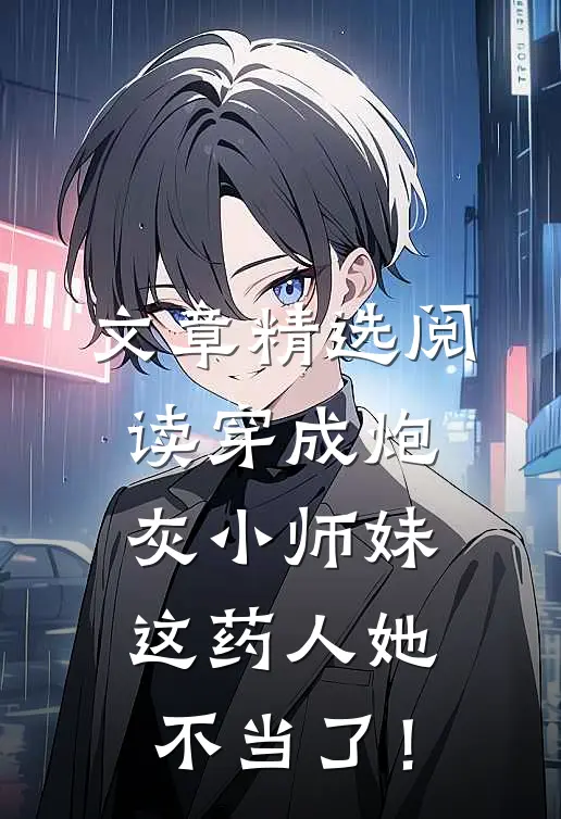文章精选阅读穿成炮灰小师妹，这药人她不当了！