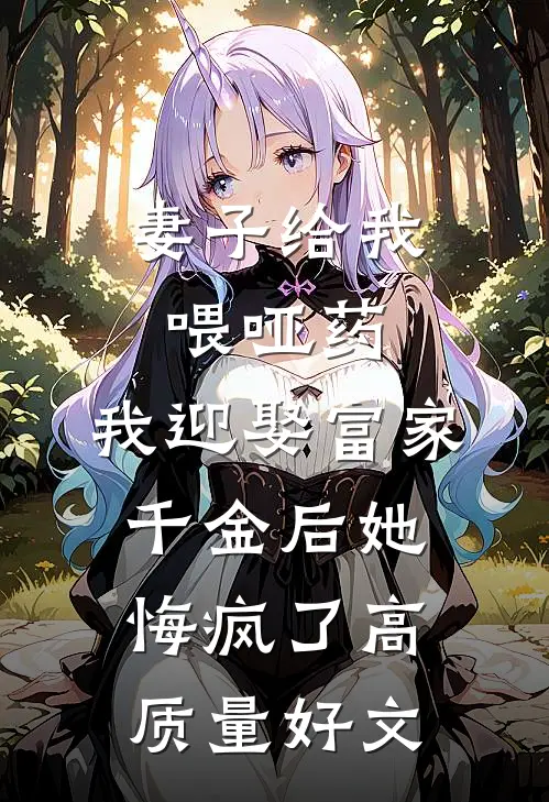 妻子给我喂哑药，我迎娶富家千金后她悔疯了高质量好文