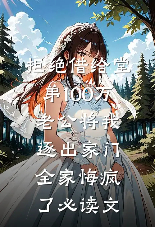 拒绝借给堂弟100万老公将我逐出家门，全家悔疯了必读文