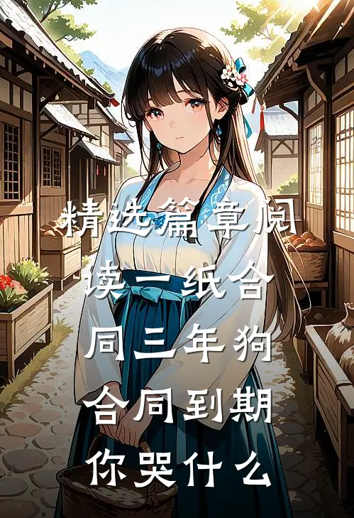 精选篇章阅读一纸合同三年狗，合同到期你哭什么