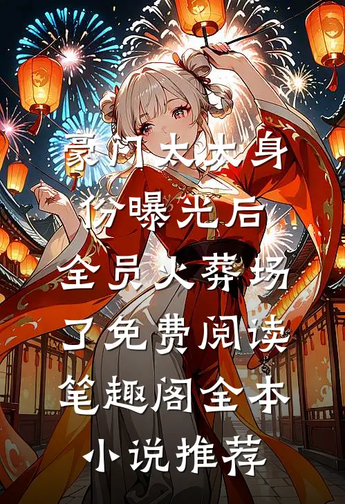 豪门太太身份曝光后,全员火葬场了免费阅读笔趣阁全本小说推荐