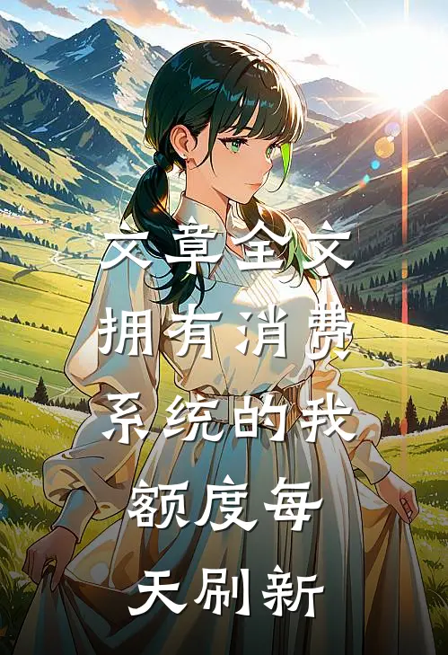 文章全文拥有消费系统的我，额度每天刷新