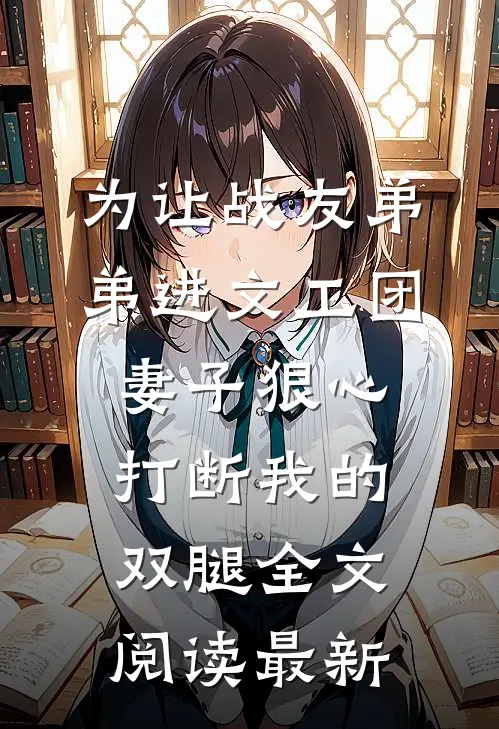 为让战友弟弟进文工团，妻子狠心打断我的双腿全文阅读最新