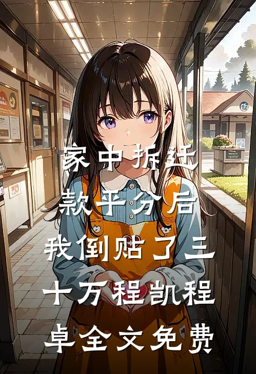 家中拆迁款平分后，我倒贴了三十万程凯程卓全文免费