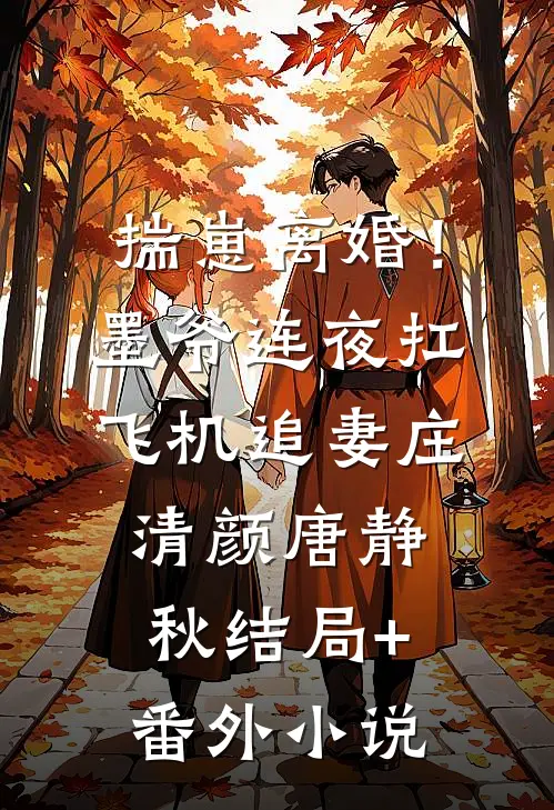 揣崽离婚！墨爷连夜扛飞机追妻庄清颜唐静秋结局+番外小说