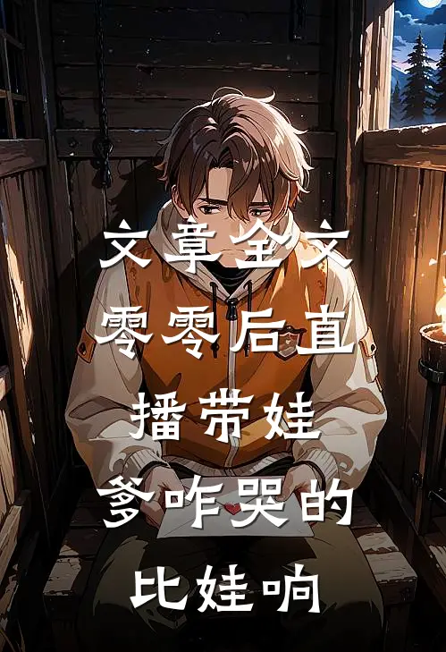 文章全文零零后直播带娃：爹咋哭的比娃响