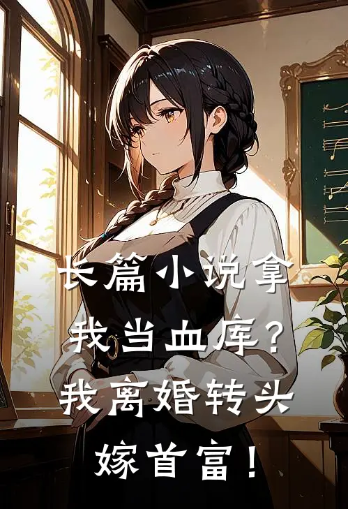 长篇小说拿我当血库？我离婚转头嫁首富！