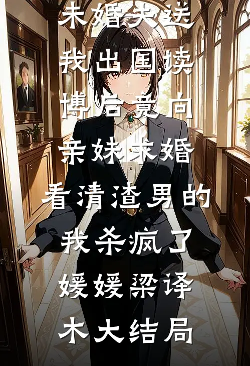 未婚夫送我出国读博后竟向亲妹求婚，看清渣男的我杀疯了媛媛梁译木大结局