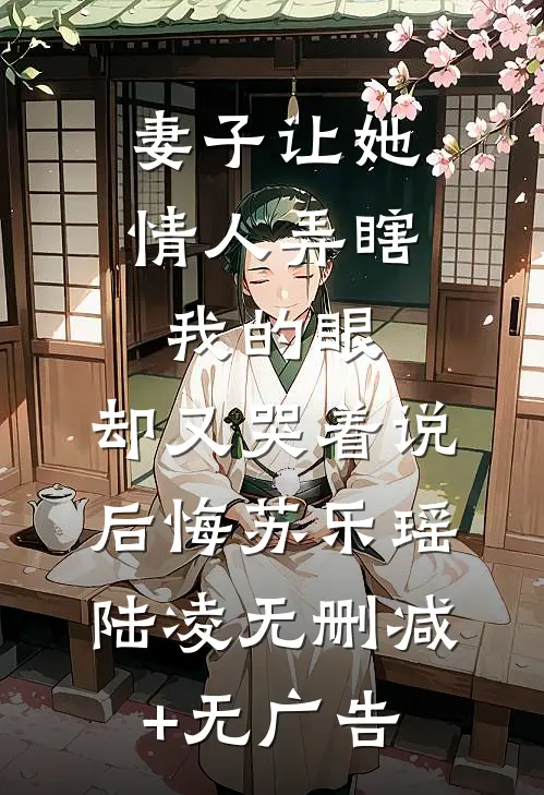 妻子让她情人弄瞎我的眼，却又哭着说后悔苏乐瑶陆凌无删减+无广告