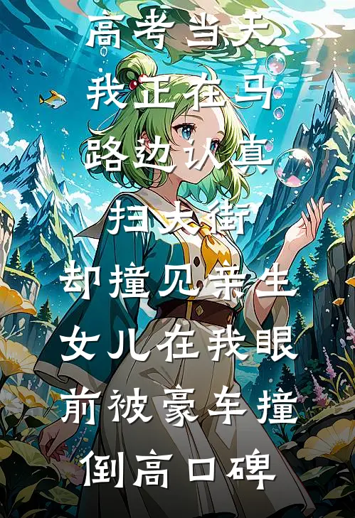 高考当天，我正在马路边认真扫大街，却撞见亲生女儿在我眼前被豪车撞倒高口碑